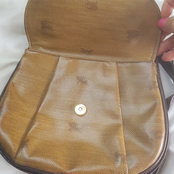 🤎Authentic Vintage BURBERRY Crossbody Bag - Very rare - - Picture 3 of 10